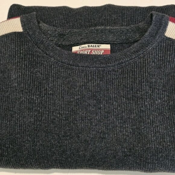 Vintage 90's Eddie Bauer Wool Sweater- Men's XL Tall - Picture 6 of 6